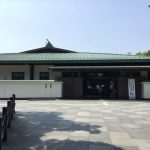 大阪城弓道場、全体を撮影